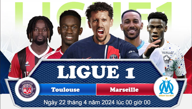 LIGUE1 - Toulouse vs Marseille-220424-0000