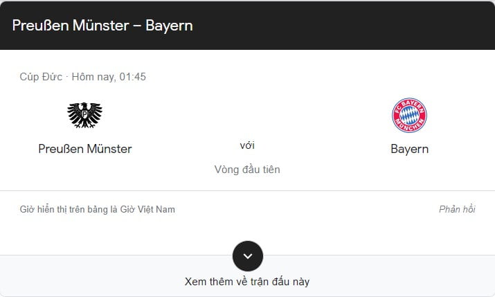 Prussia Münster vs Bayern Munich - DFB Cup 2023