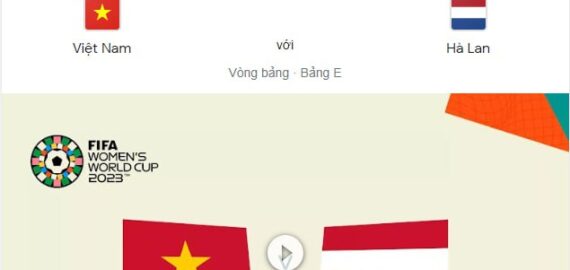 Việt Nam(nữ) vs Hà Lan(nữ)